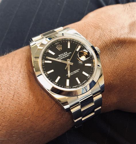 rolex datejust ii dial size|rolex datejust 41 ref 126300.